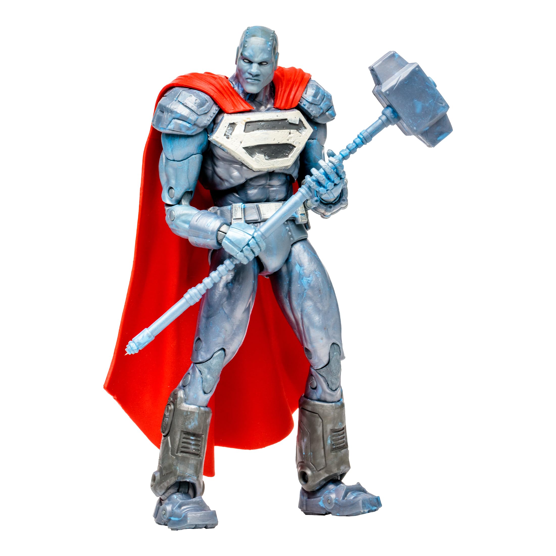 McFarlane Toys DC Multiverse Steel (Reign of the Supermen) 7" Action Figure - Tribute to the Man of Steel's Legacy