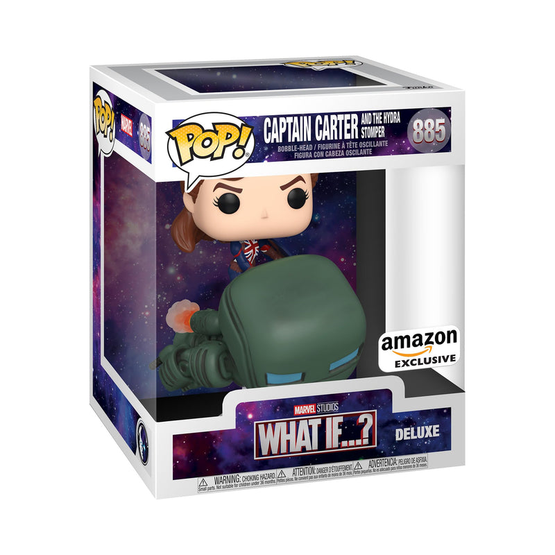 Funko POP! Deluxe: Year Of the Shield - Hydra With Captain Peggy Carter - Marvel Comics - Amazon Exclusive - Collectable Vinyl Figure - Gift Idea - Official Merchandise - Toys for Kids & Adults