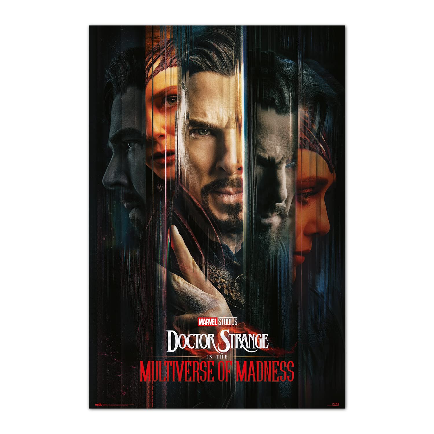 Grupo Erik Marvel Doctor Strange Multiverse Doctors Poster - 36 x 24 inches / 91.5 x 61 cm - Shipped Rolled Up - Cool Posters - Art Poster - Posters & Prints - Wall Posters