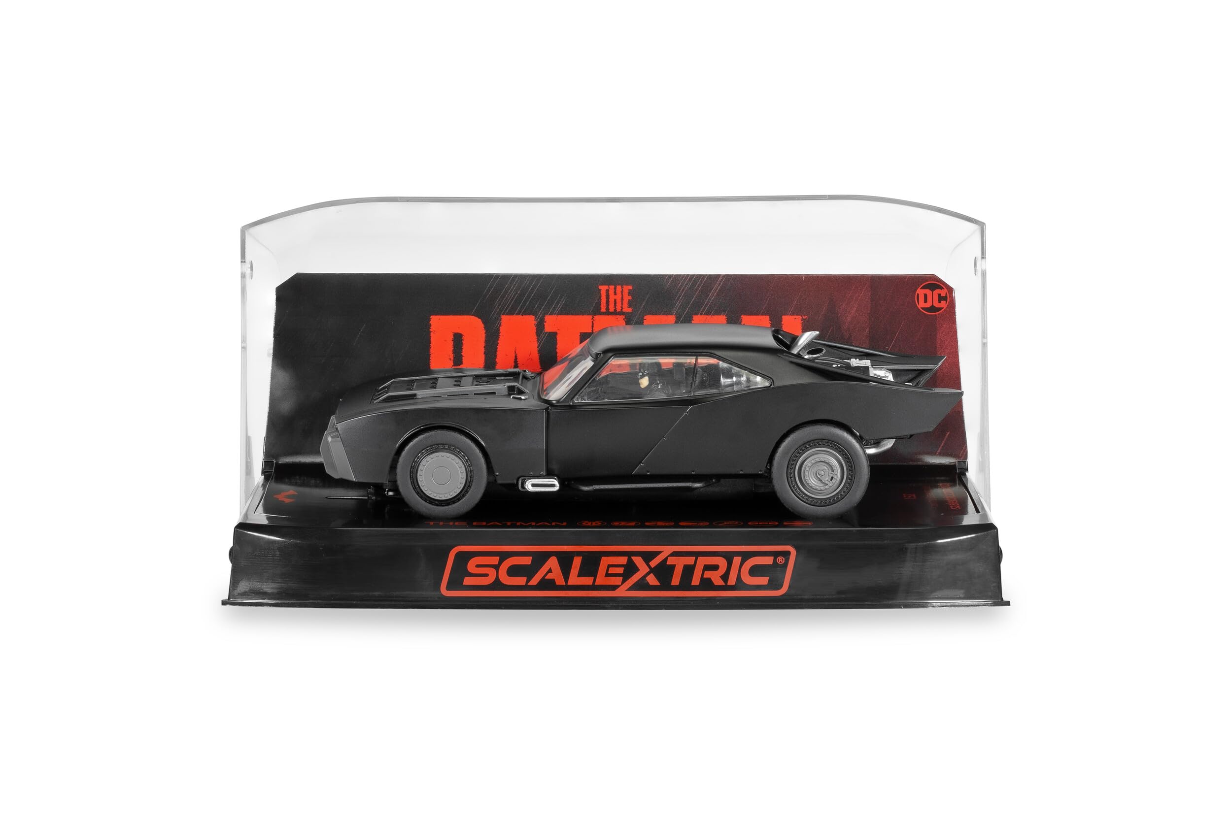 Scalextric Cars - C4442 Batmobile - The Batman 2022 - Toy Slot Car for use Race Tracks or Set - Small Kids Gift Ideas for Boy/Girl Ages 5 Accessories