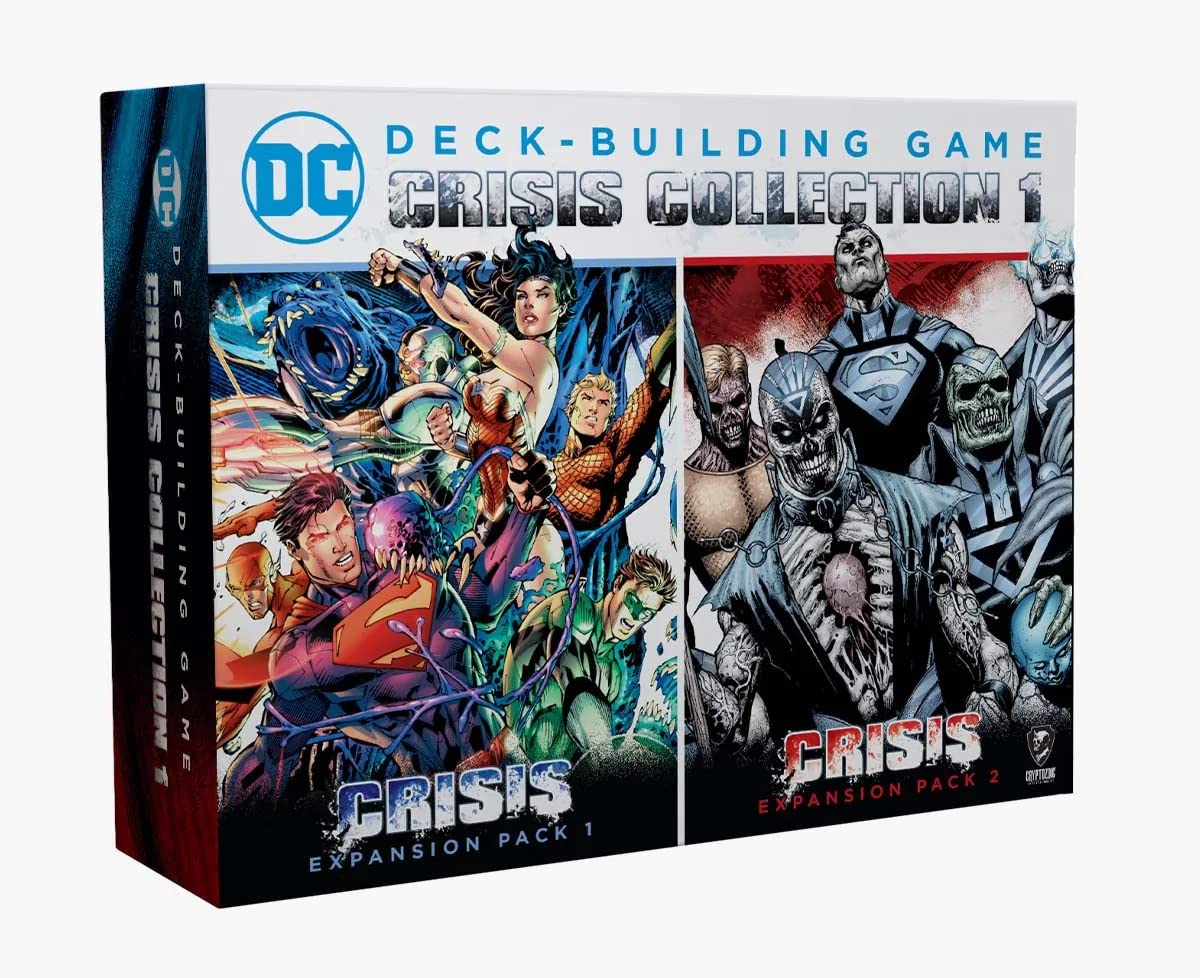 Cryptozoic Entertainment | DC Deck-Building Game: Crisis Collection 1 | Card Game | Ages 15+ | 1-5 Players | 120 Minutes Playing Time, Multicolor, CZE29408