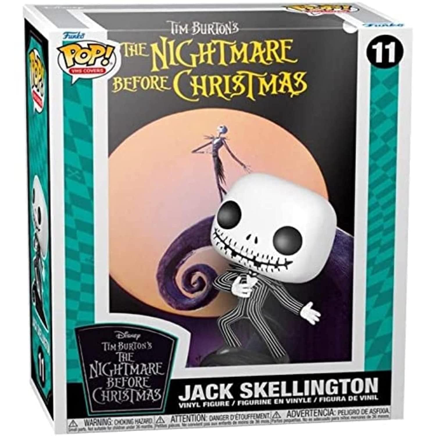 Funko Pop! VHS Cover: Disney - the Nightmare Before Christmas - Amazon Exclusive - Collectable Vinyl Figure - Gift Idea - Official Merchandise - Toys for Kids & Adults - Model Figure for Collectors