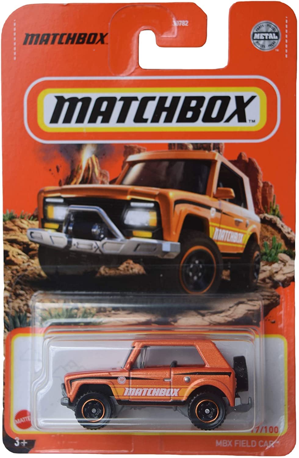 Matchbox MBX Field Car, Burnt Orange 17/100