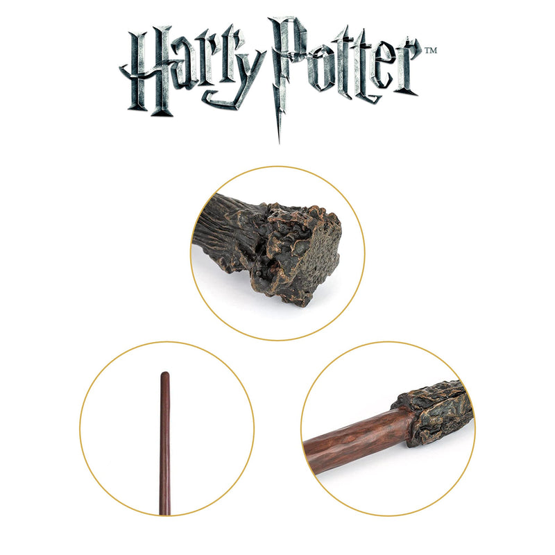 The Noble Collection Harry Potter Wand in Ollivanders Box 14.9 inch (38cm) Harry Potter Wand With Replica Ollivanders Wand Box - Harry Potter Film Set Movie Props Wands