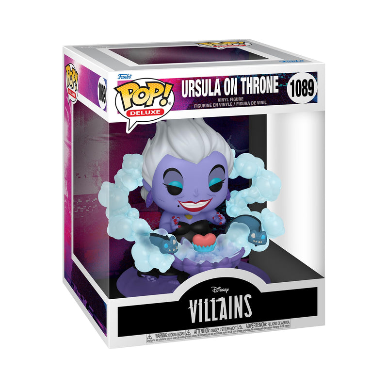 Funko POP! Deluxe: Disney Villains-Ursula on Throne - Collectable Vinyl Figure - Gift Idea - Official Merchandise - Toys for Kids & Adults - Movies Fans - Model Figure for Collectors and Display