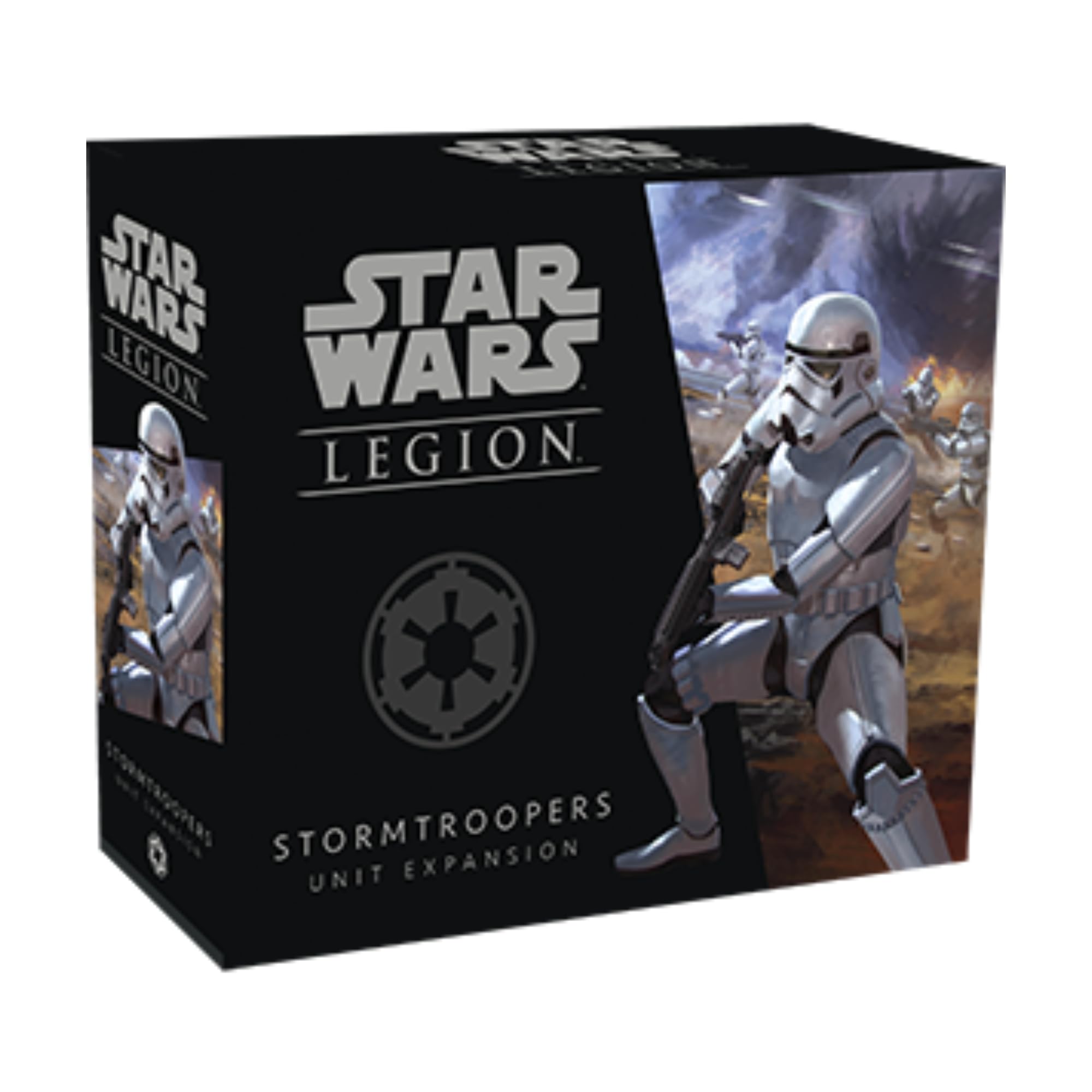 Atomic Mass Games | Star Wars: Legion Stormtroopers Unit Exp | Miniatures Game | Ages 14+ | 2 Players | 120-180 Minutes Playing Time