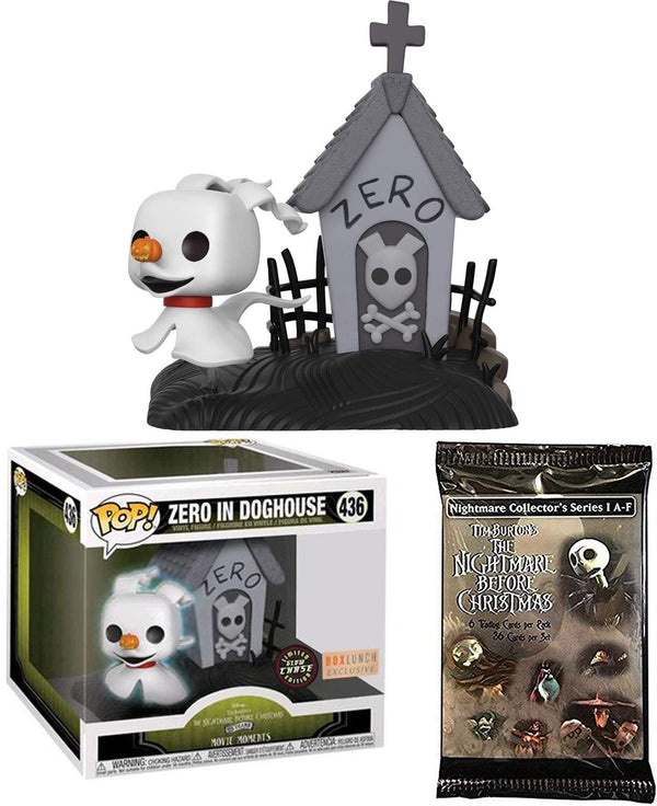 Funko Pop! Disney: TNBC - Zero in Doghouse (Limited Exclusive Movie Moment) #436 (Chase Glow in the Dark Exclusive)