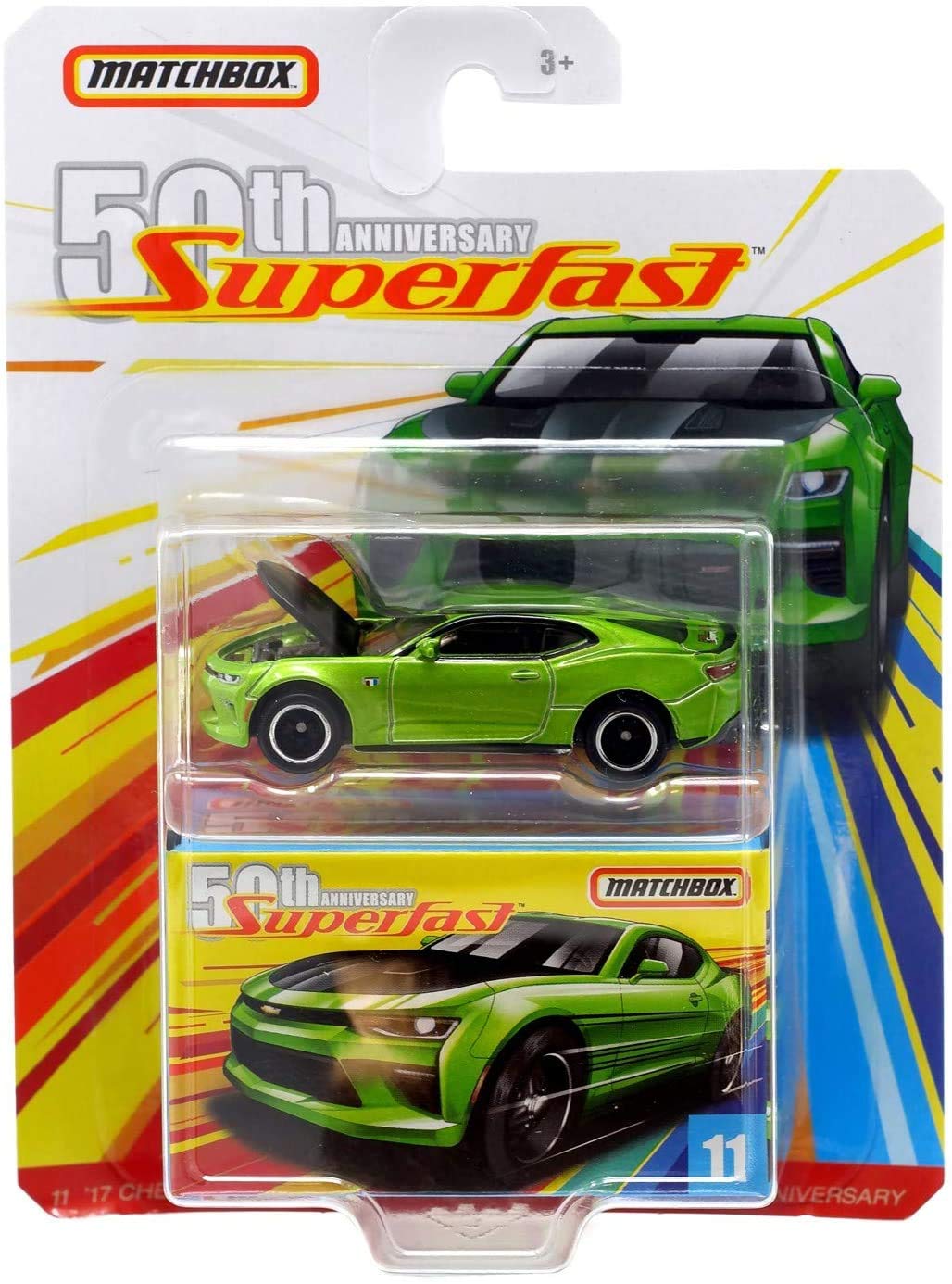 Matchbox 50th Anniversary SuperFast '17 Chevy Camaro