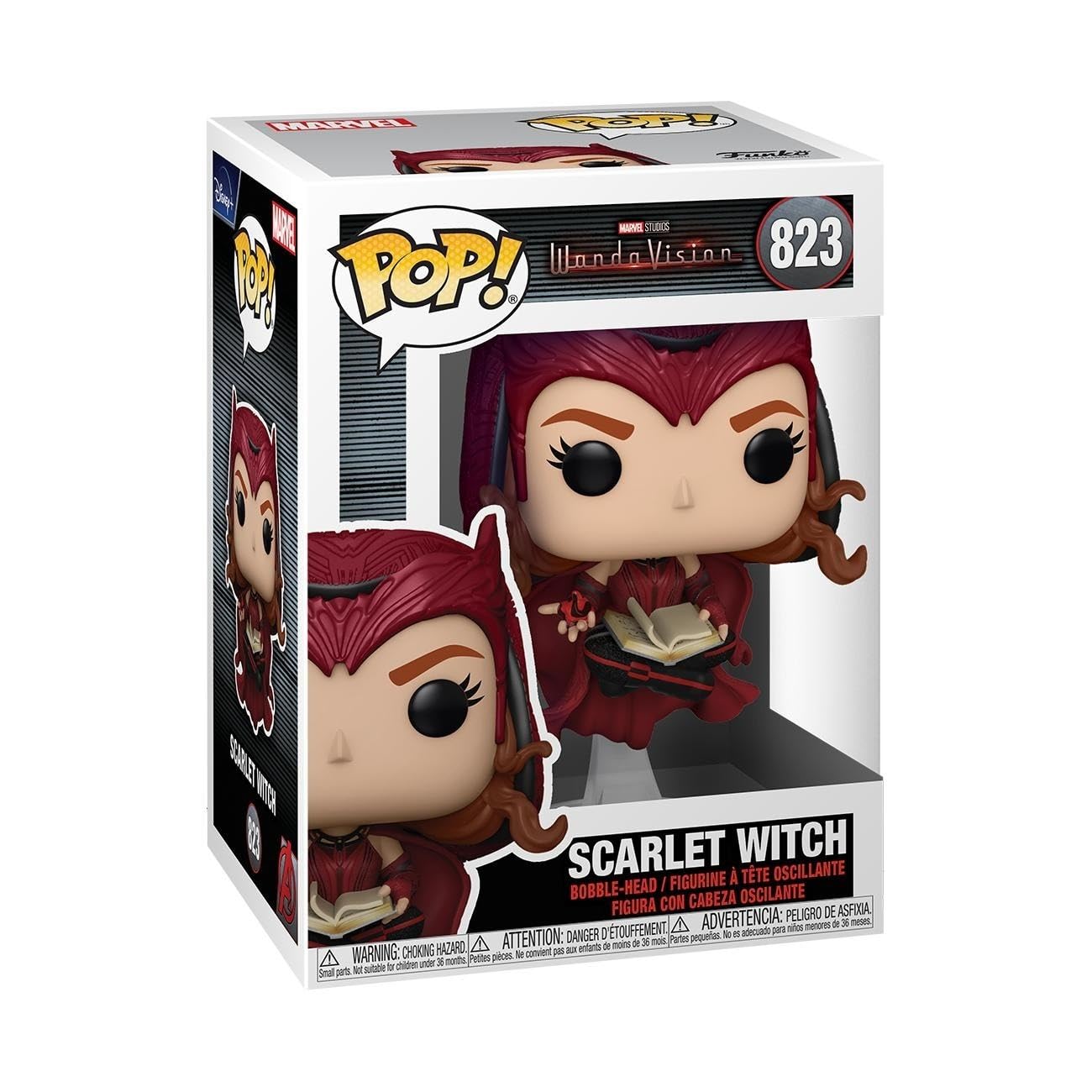 Funko POP! Marvel: WandaVision – Scarlet Witch - Collectable Vinyl Figure - Gift Idea - Official Merchandise - Toys for Kids & Adults - TV Fans - Model Figure for Collectors and Display