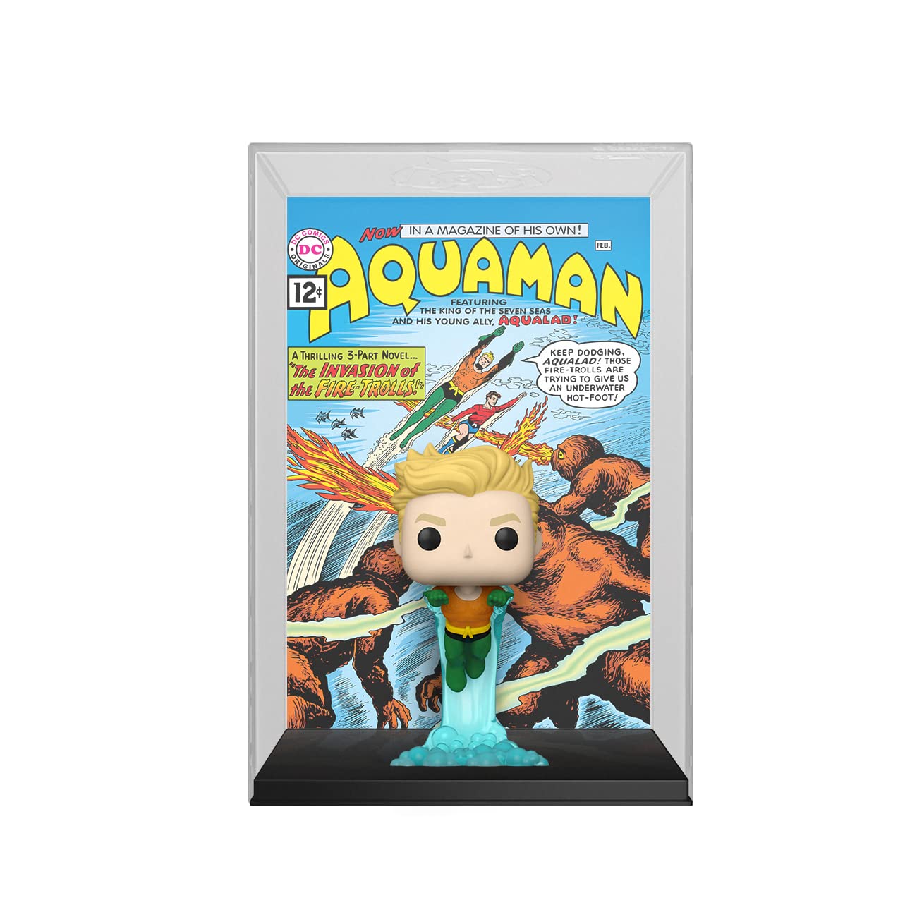 Funko Pop! Comic Cover: DC - Aquaman - DC Comics - Collectable Vinyl Figure - Gift Idea - Official Merchandise - Toys for Kids & Adults - Comic Books Fans - Model Figure for Collectors and Display