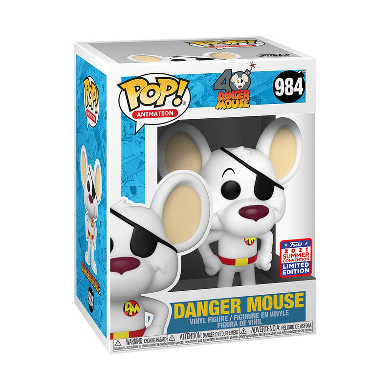 Funko Pop Animation Danger Mouse FunKon 2021 Exclusive