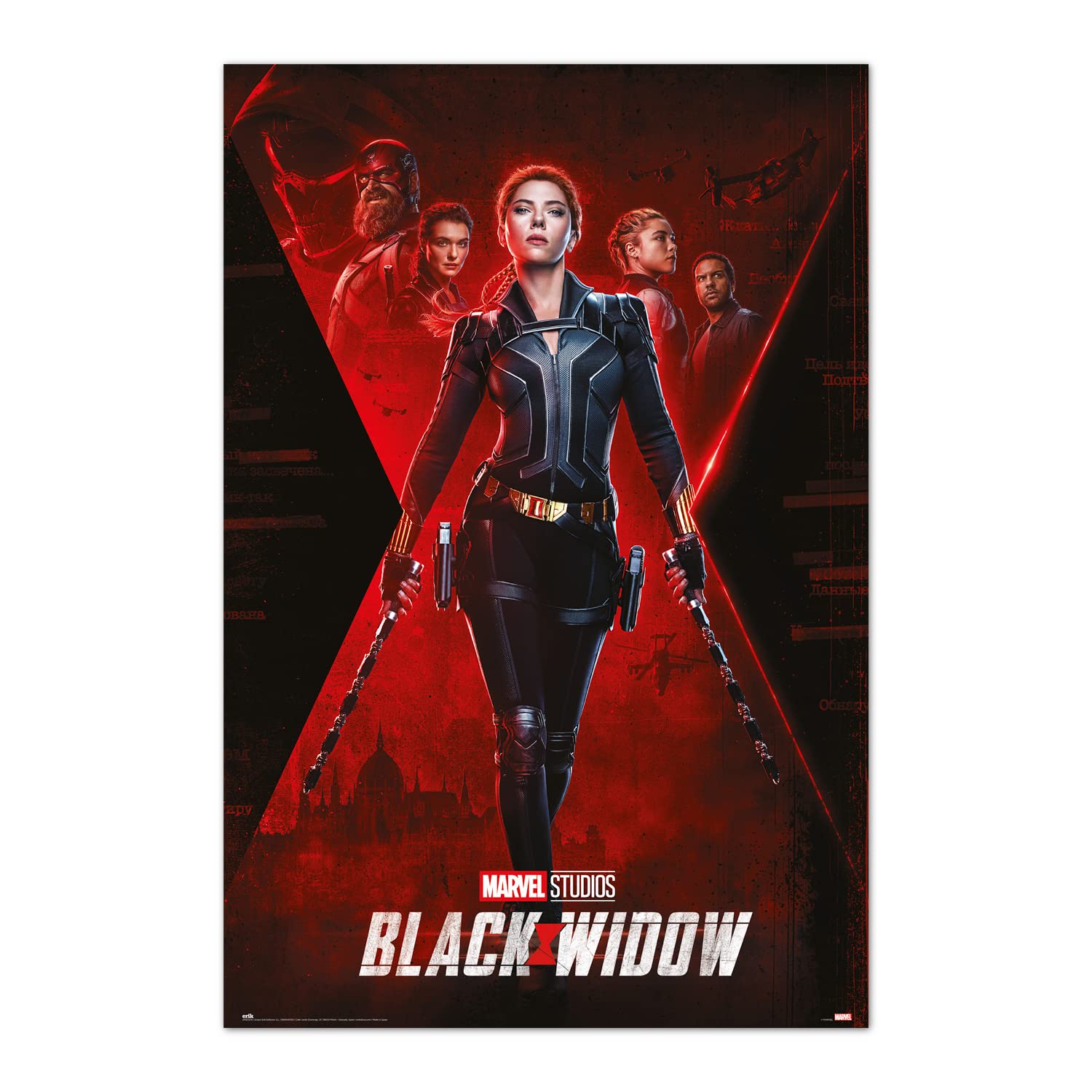 Grupo Erik Black Widow Poster - 36 x 24 inches / 91.5 x 61 cm - Shipped Rolled Up - Cool Posters - Art Poster - Wall Posters