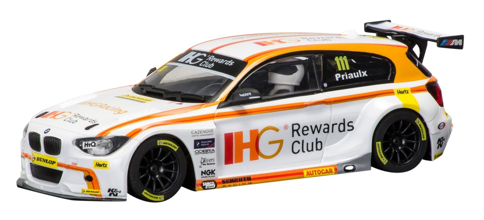 Scalextric C3784 BMW BTCC 125-Andy Priaulx 2015" Car