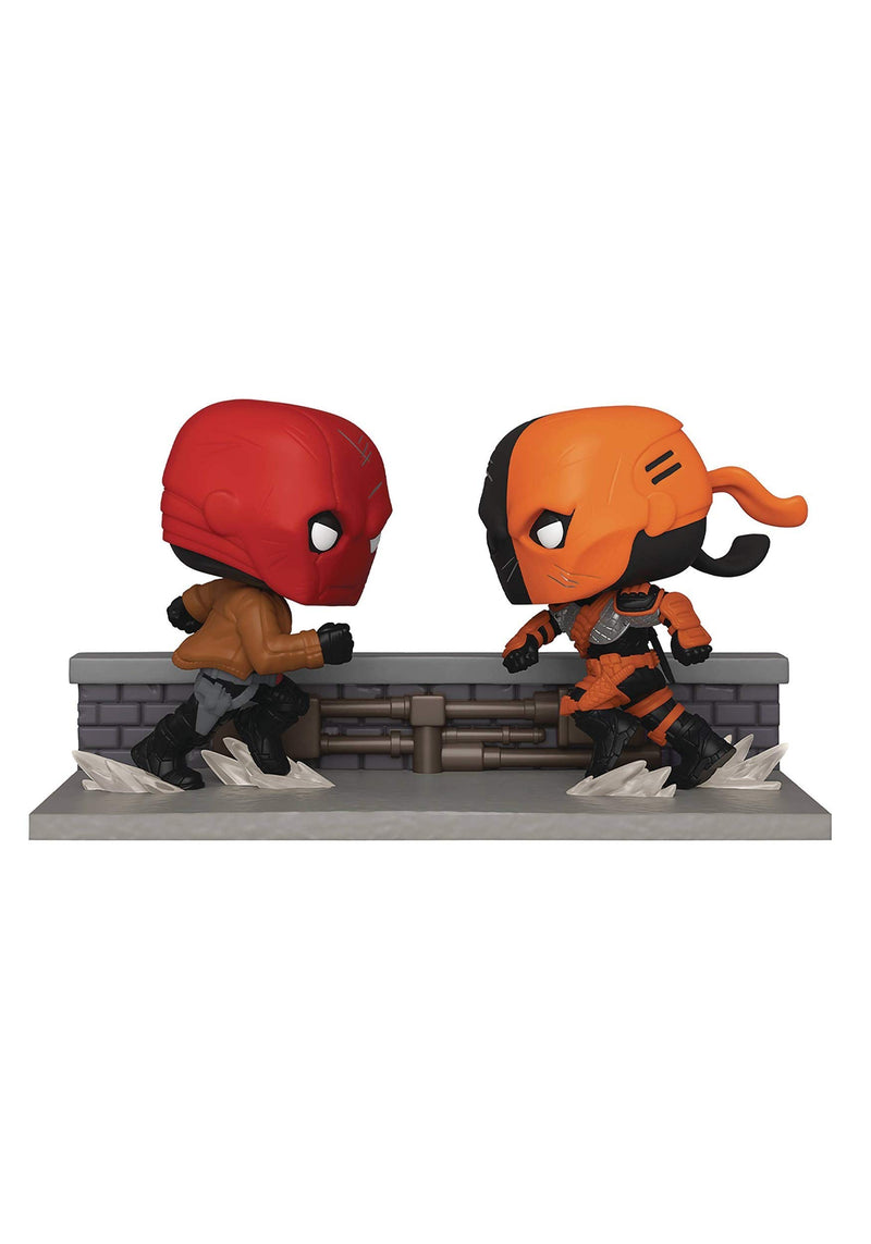 POP COMIC MOMENT DC RED HOOD VS DEATHSTROKE PX FIG