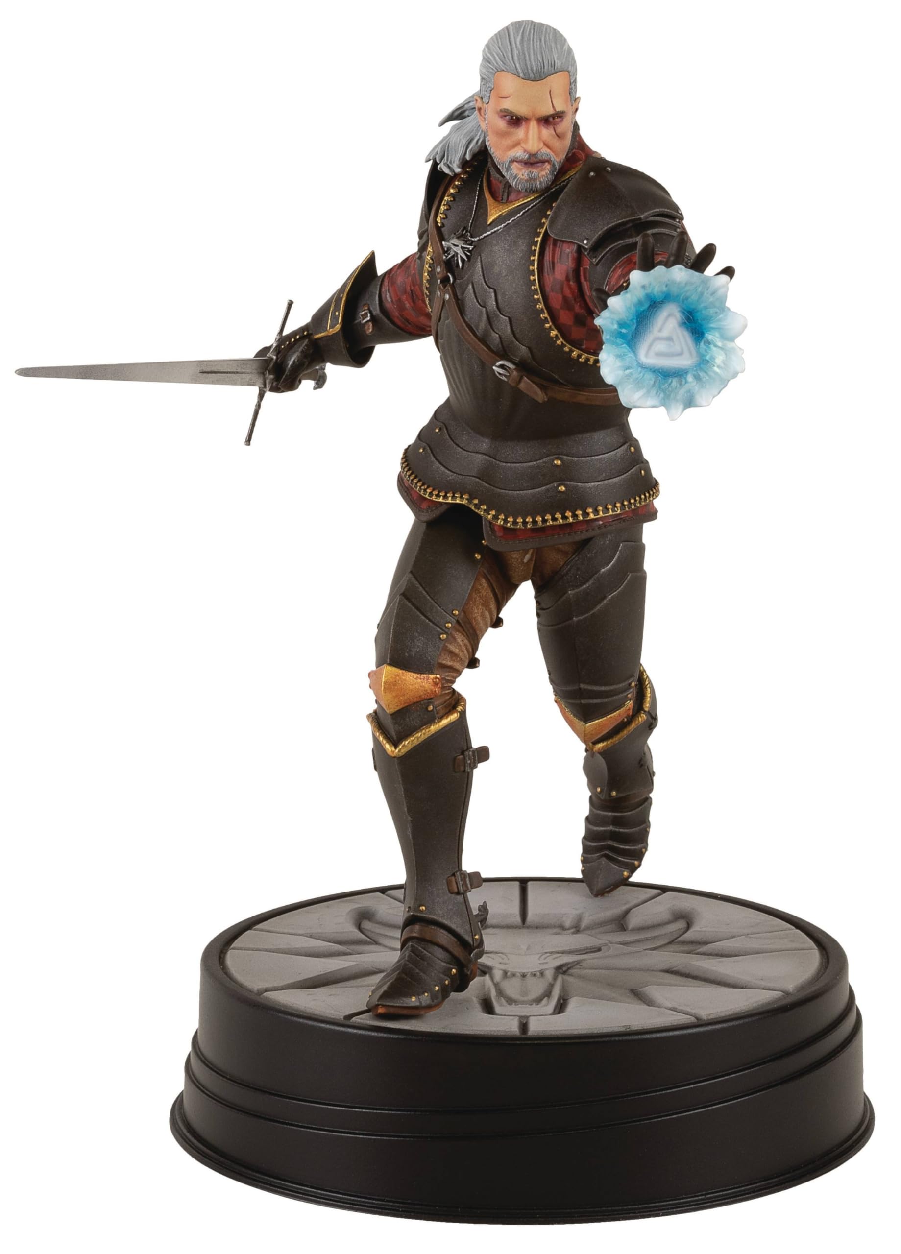 Dark Horse Comics Witcher 3 Wild Hunt statuette PVC Geralt Toussaint Tourney Armor 20 cm