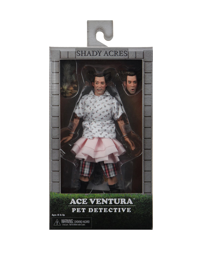 NECA Ace Ventura Pet Detective Shady Acres Ace 8 Inch Retro Action Figure