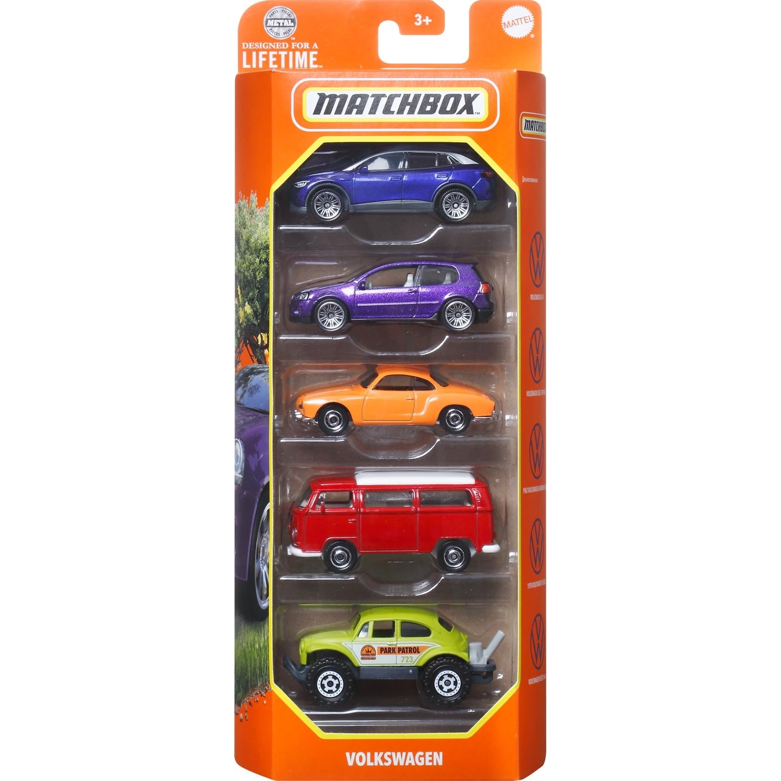 Matchbox 5 Pack Volkswagen - HVT70