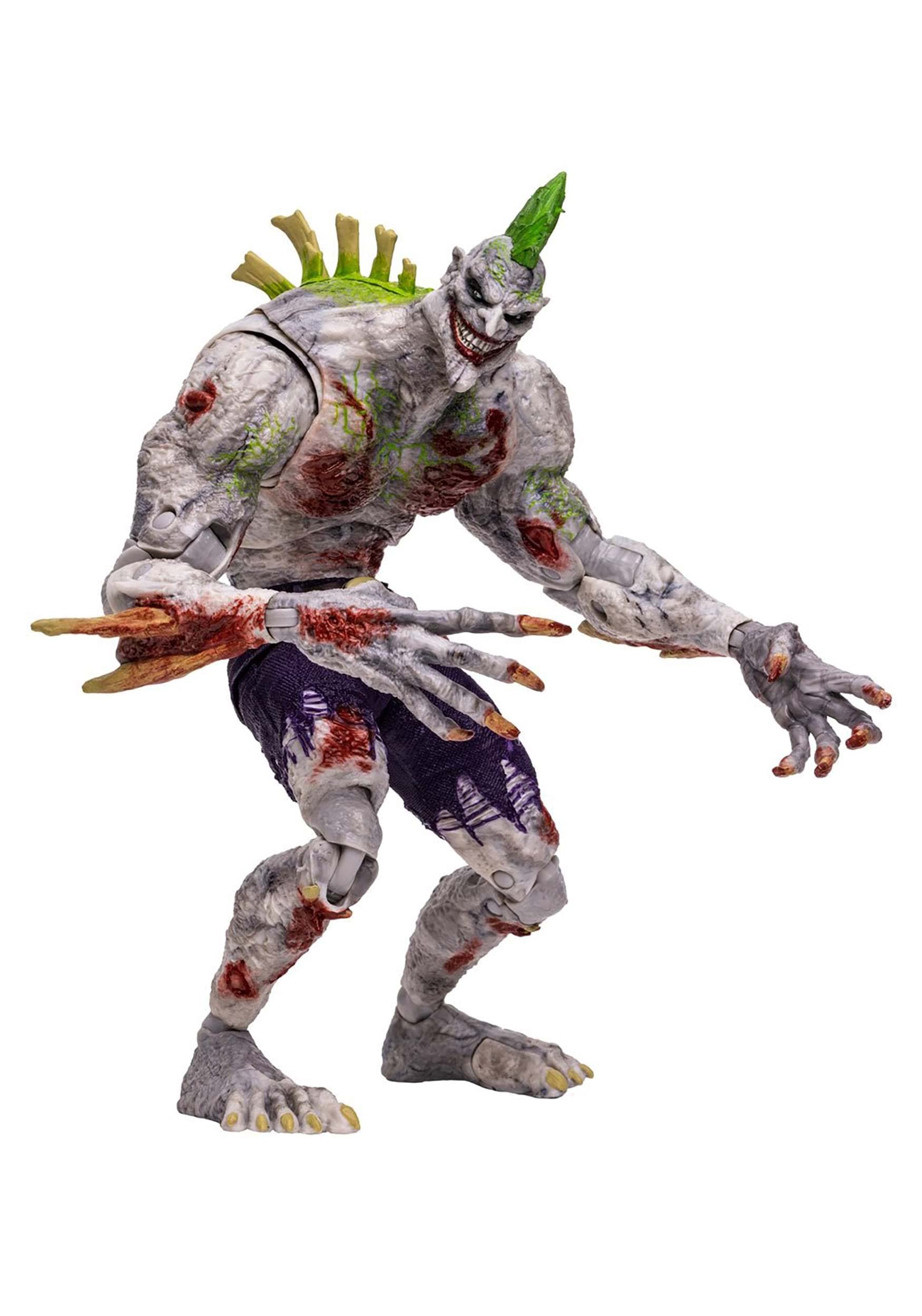 McFarlane Toys, DC Gaming Titan Joker Mega Action Figure with 22 Moving Parts, Collectible DC Arkham Asylum Game Figure with Stand Base and Unique Collectible Character Card – Ages 12+