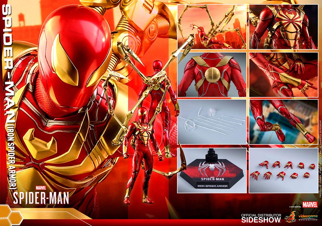 Hot Toys 1:6 Spider-Man - Iron Spider Armour - Marvel Comics Amazing Spider-Man multicolor HT904935