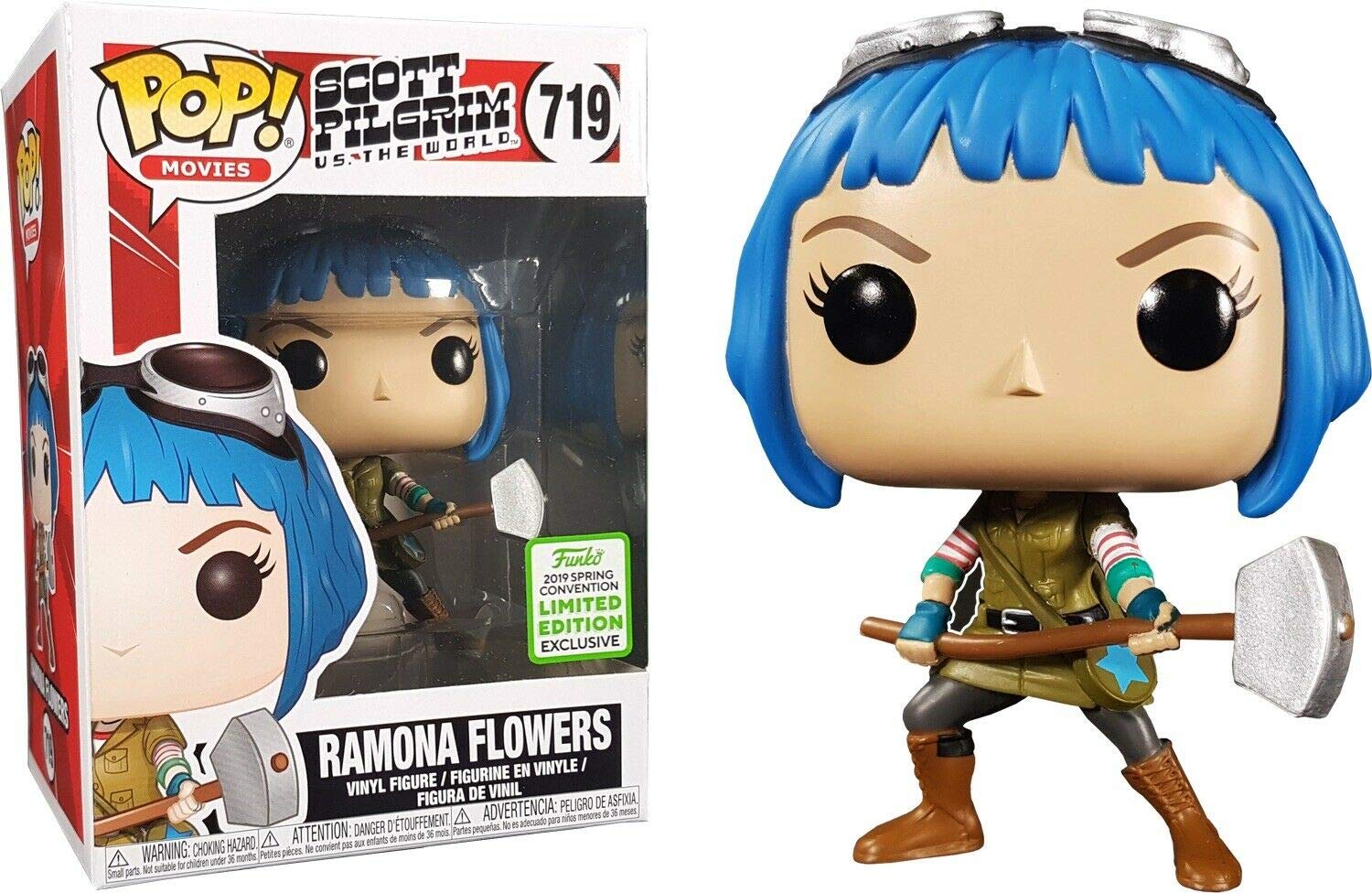 POP! Funko Movies - Scott Pilgrim VS. The World - Ramona Flowers ECCC 2019 Spring Convention Exclusive