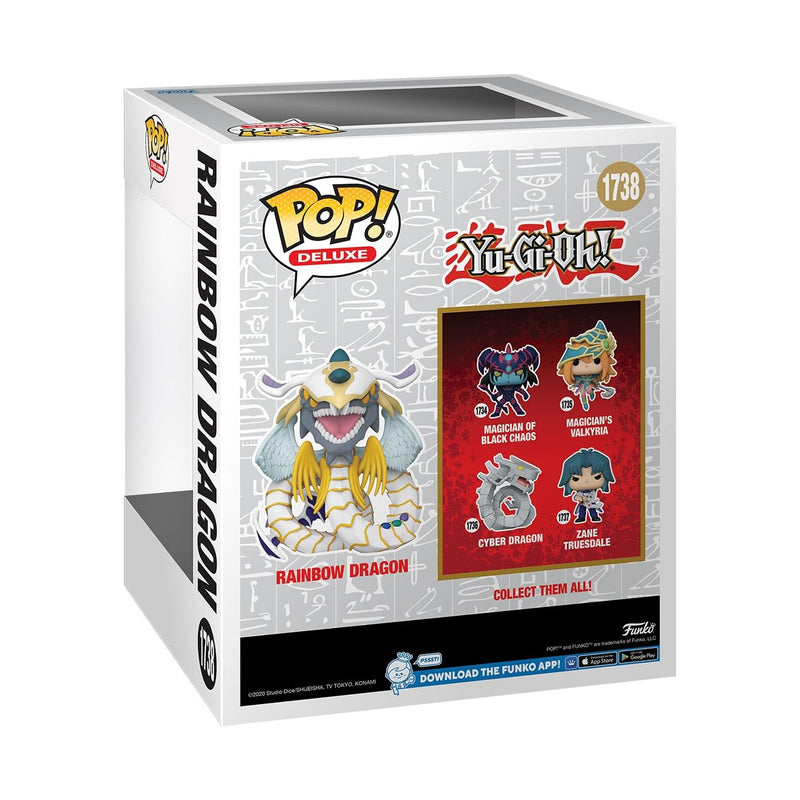 Funko POP! Deluxe: YGO - Rainbow Dragon - Yu-Gi-Oh! - Collectable Vinyl Figure - Gift Idea - Official Merchandise - Toys for Kids & Adults - Anime Fans - Model Figure for Collectors and Display