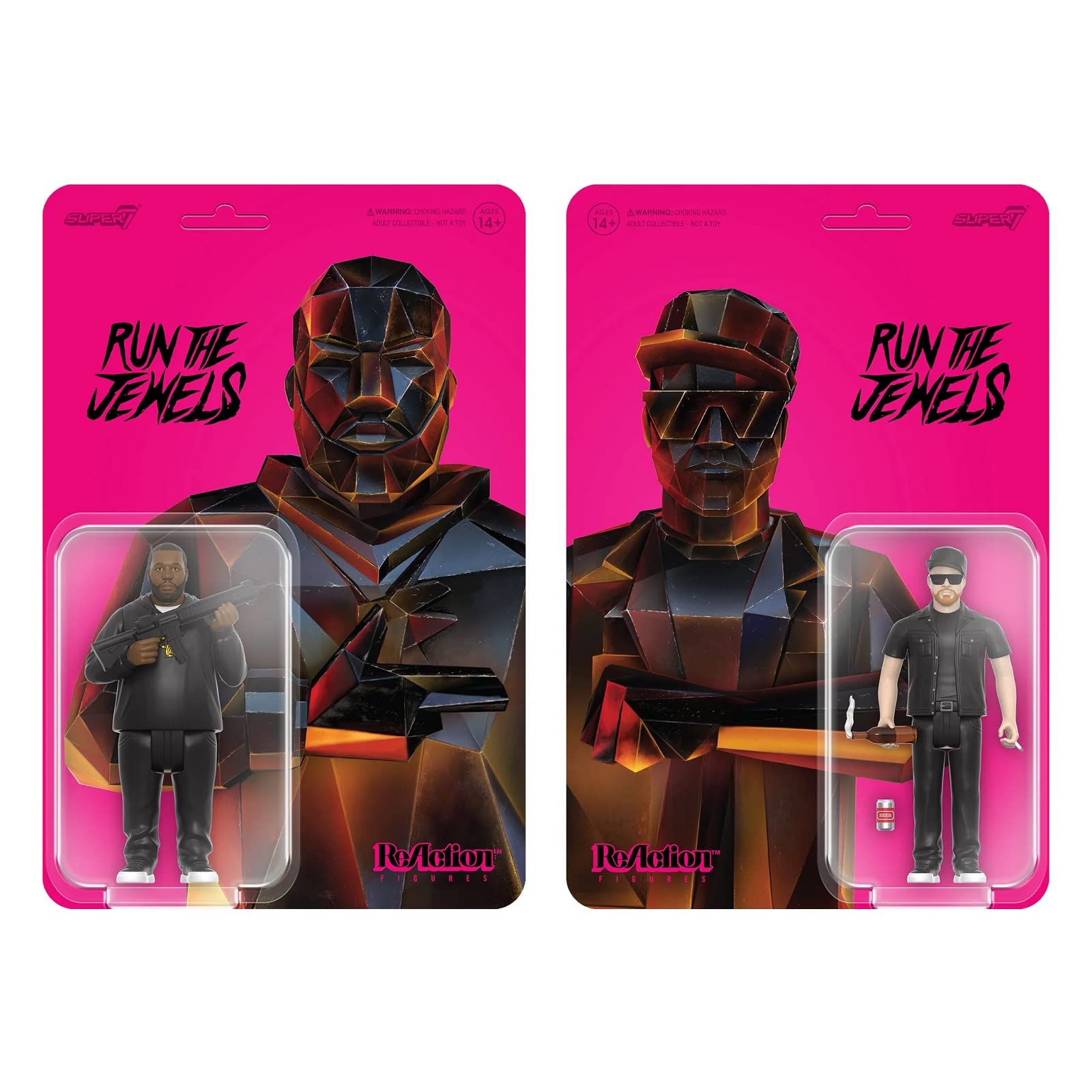 Run The Jewels: Killer Mike & El-P Reaction Figure Set