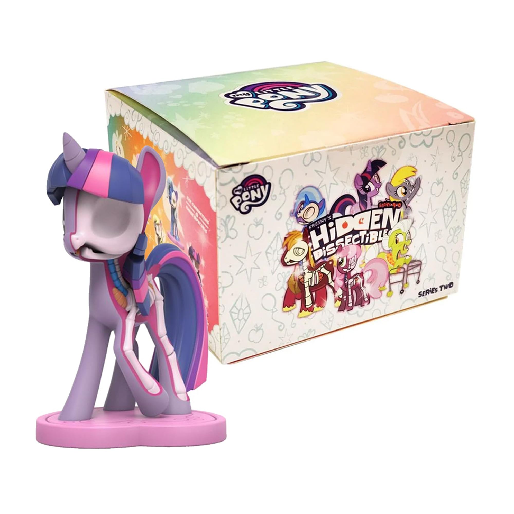 Mighty Jaxx Freeny's Hidden Dissectibles - My Little Pony Series Two | Funboxx Blind Box Toy Collectible Figurines, Multicolor, (LND-21FHDMLP05-unit)