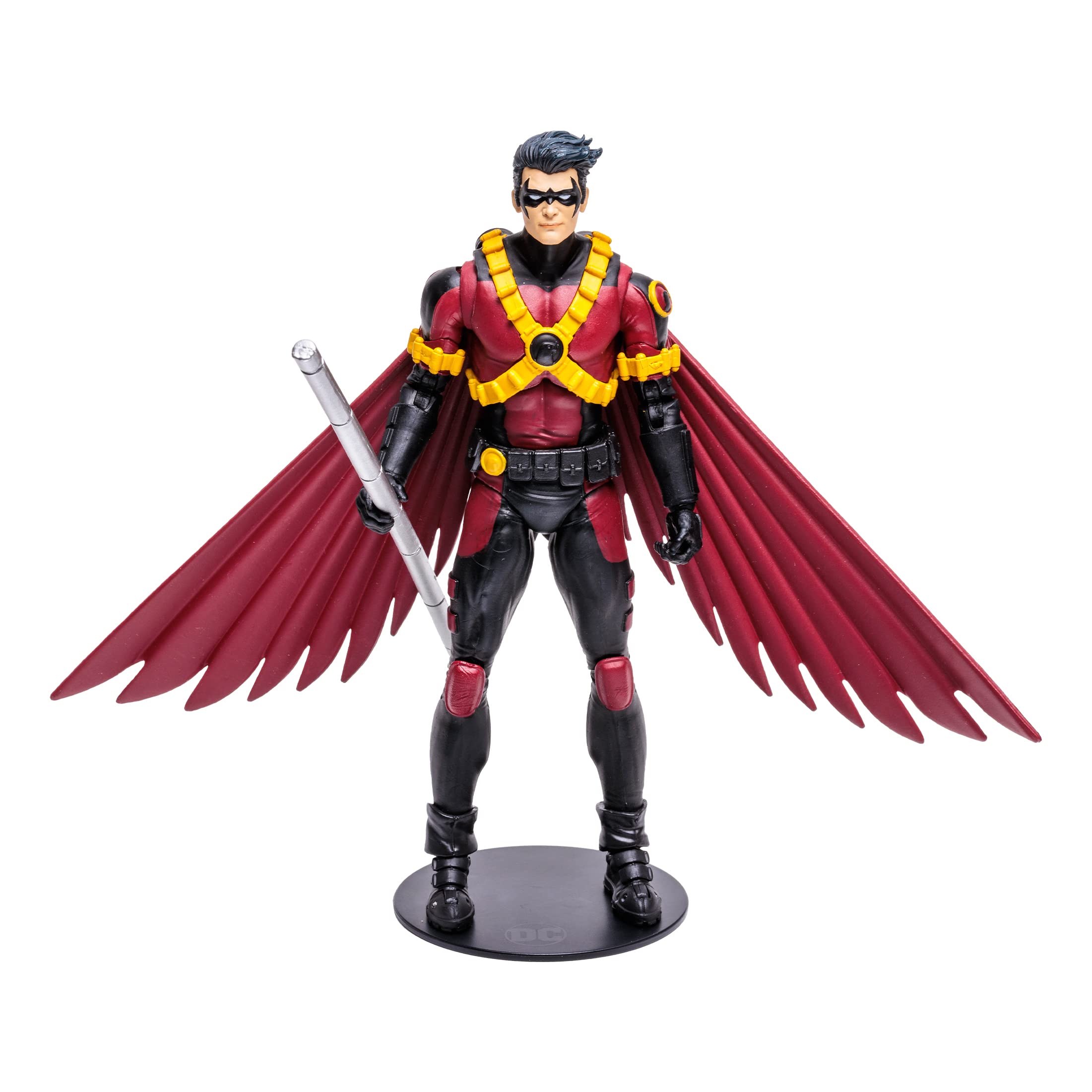 McFarlane Toys DC Multiverse Red Robin 7" Collectible Action Figure with Accessories