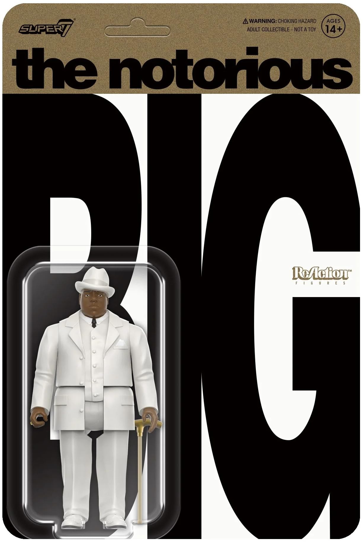 Notorious B.I.G. Reaction Biggie in Suit Figure 10cm