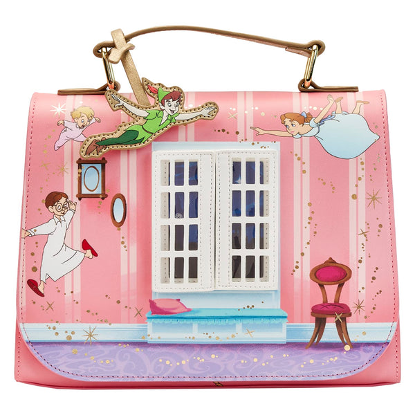 Loungefly Disney Crossbody Bag Peter Pan You Can Fly 70th Anniversary Einheitsgröße