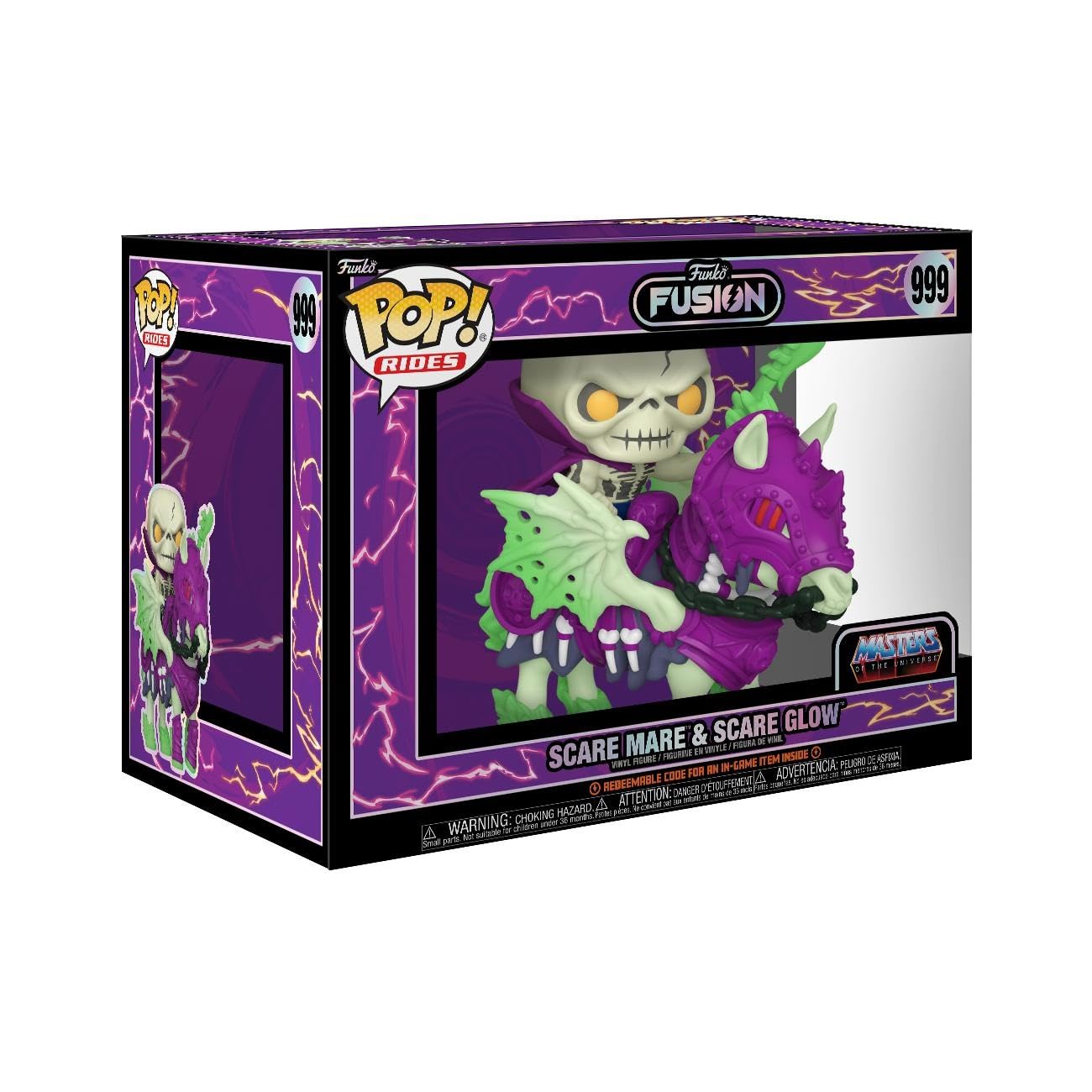 Funko POP! Rides: Fusion - Scareglow With Nyte Mare - Masters Of the Universe - Collectable Vinyl Figure - Gift Idea - Official Merchandise - Toys for Kids & Adults - Video Games Fans