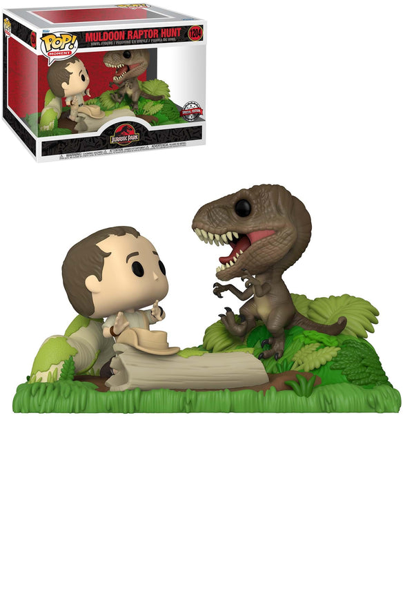 Funko Pop! Moment 62811 Jurassic Park - Muldoon Raptor Hunt (Special Edition) #1204