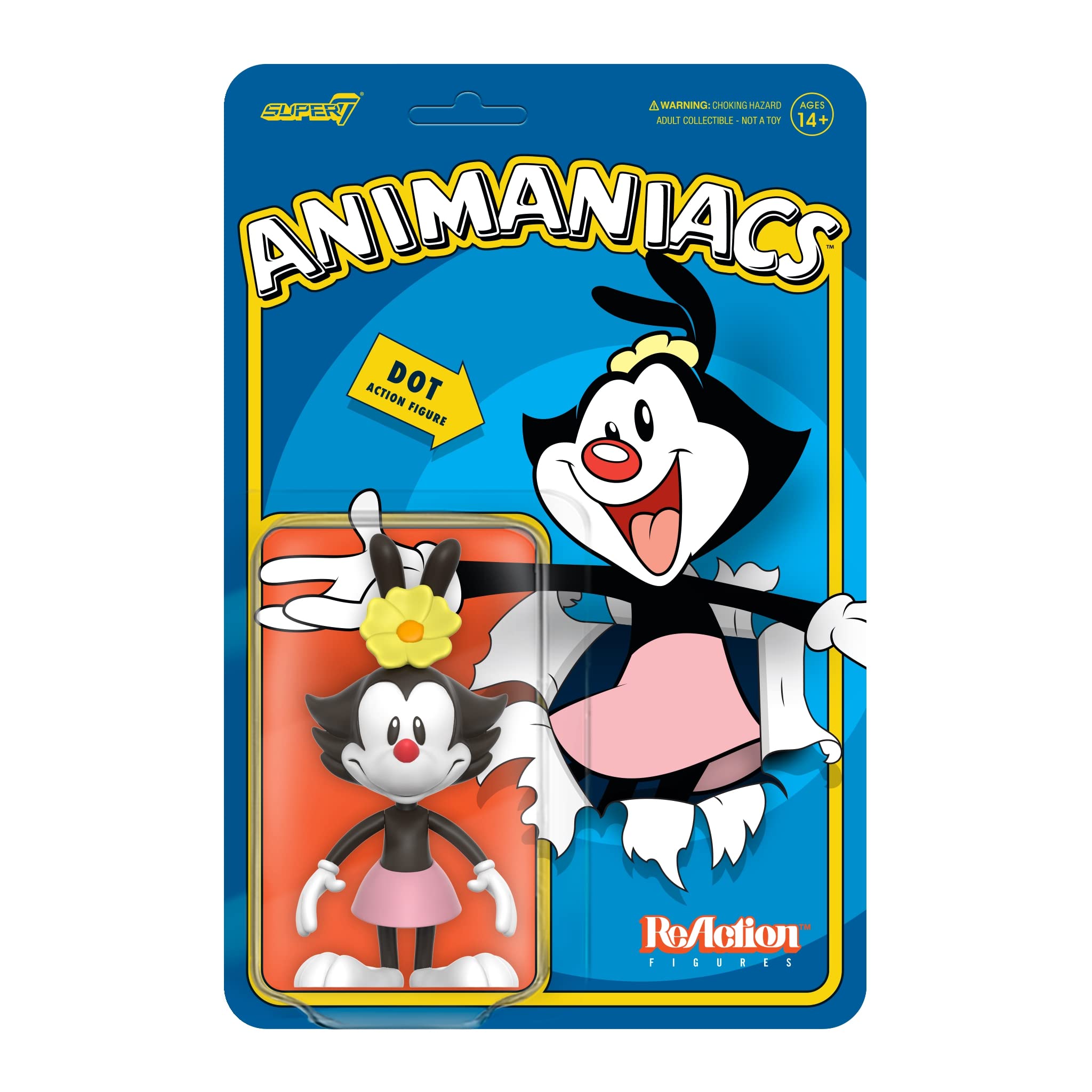 SUPER7 - Animaniacs Dot Warner 3.75 in Reaction Figure