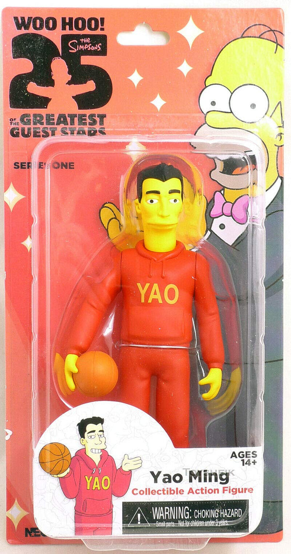 NECA The Simpsons 25th Anniversary - Series 1 - Yao Ming Action Figure, 5" by NECA