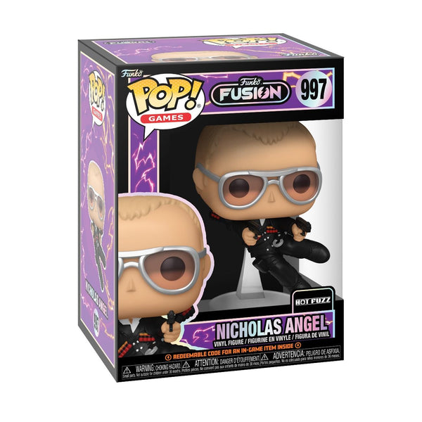 Funko POP! Games: Fusion - Nicholas Angel - Hot Fuzz - Collectable Vinyl Figure - Gift Idea - Official Merchandise - Toys for Kids & Adults - Video Games Fans - Model Figure for Collectors