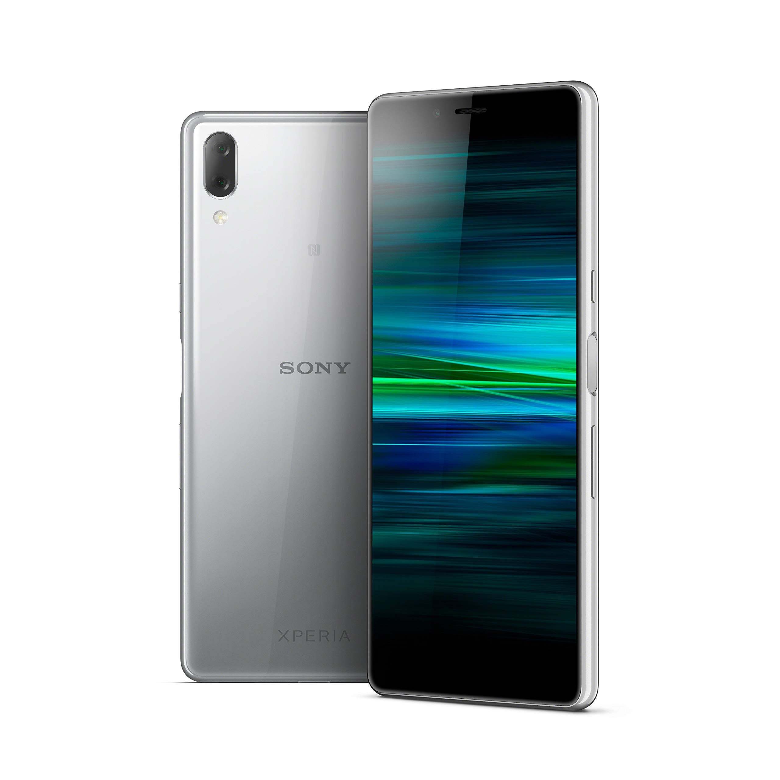 Sony Xperia L3 5.7 Inch 18:9 Full HD+ display Android 8 UK SIM-Free Smartphone with 3GB RAM and 32GB Storage - Silver