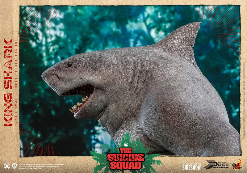 Hot Toys 1:6 King Shark - The Suicide Squad, Blue