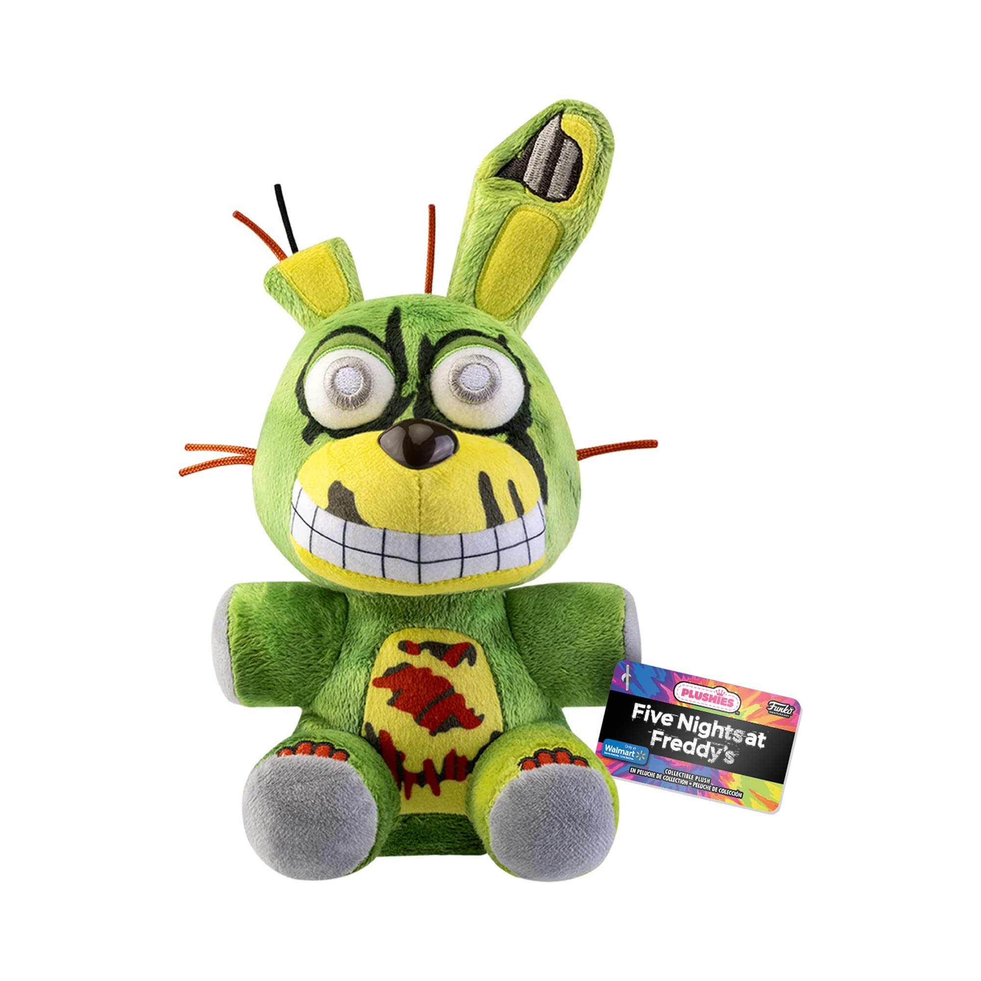 Funko Plush: Five Nights At Freddy's (FNAF) TieDye - Springtrap - Collectable Soft Toy - Birthday Gift Idea - Official Merchandise - Stuffed and Girlfriends