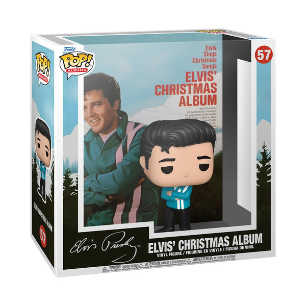 Funko Pop! Albums: Elvis Presley - Elvis Presley Xmas Album - Music - Collectable Vinyl Figure - Gift Idea - Official Merchandise - Toys for Kids & Adults - Music Fans - Model Figure for Collectors