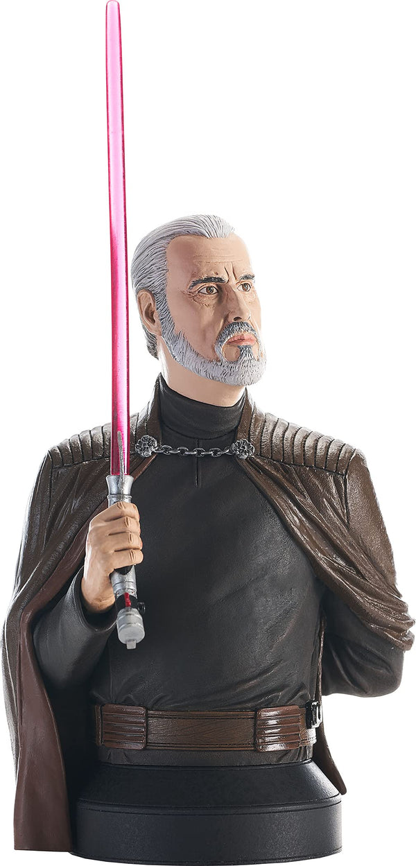 Diamond Select - Star Wars Revenge of The Sith Count Dooku 1/6 Scale Bust