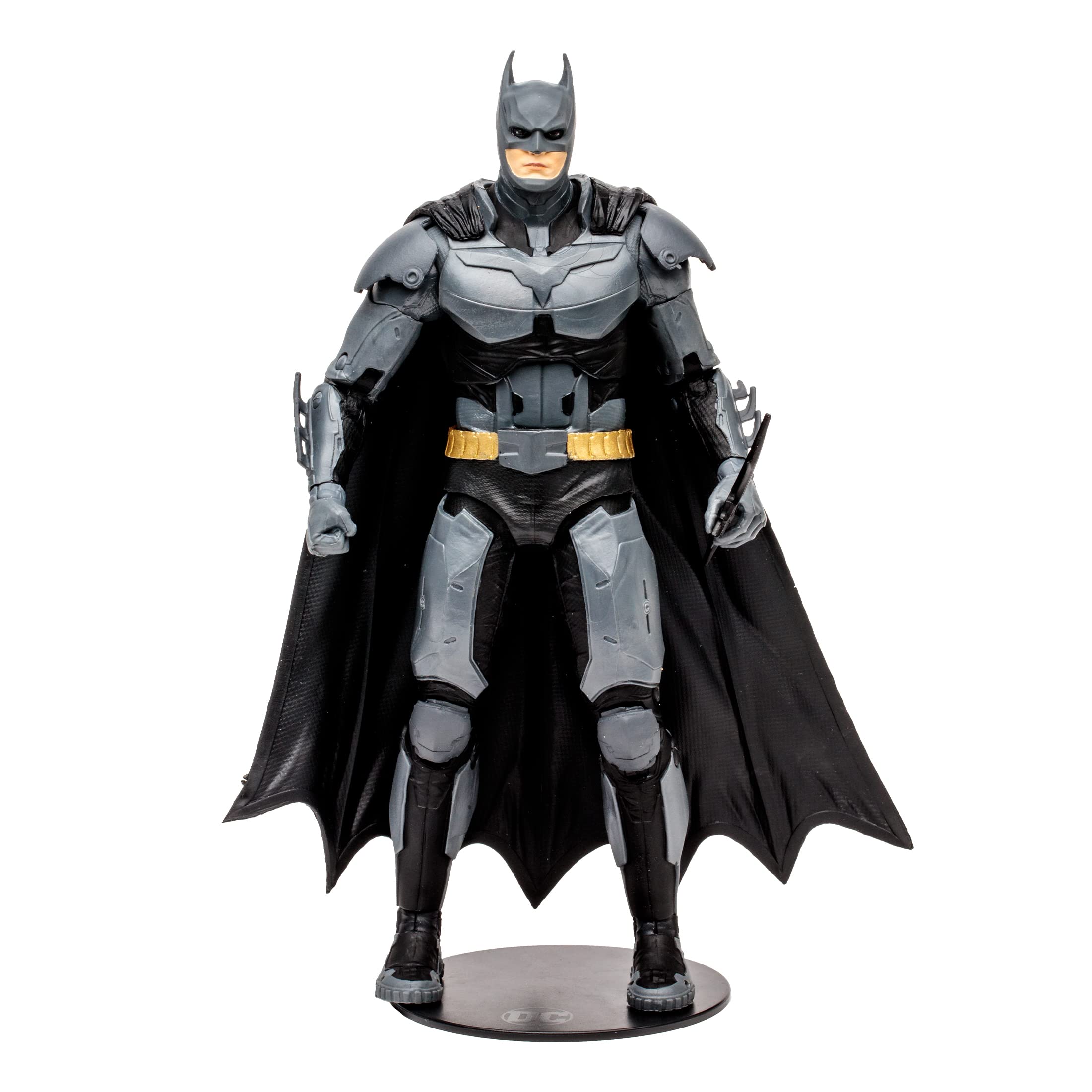 McFarlane Toys - 7-Inch Batman Figure – DC Multiverse Figures – Batman Toys – Collectable Batman Comic Inside – 22 Moving Parts – Collectable Art Card Included