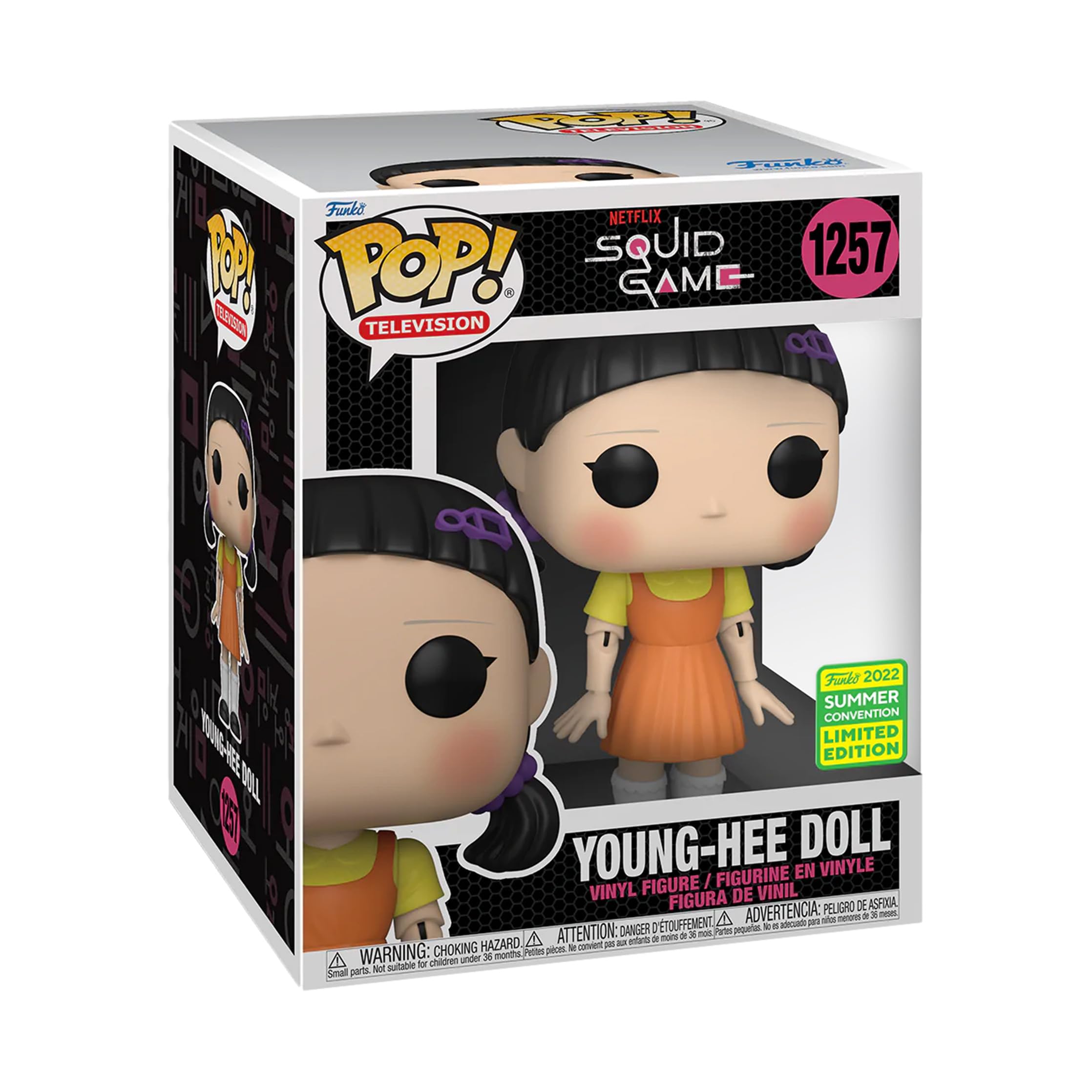 Funko Pop Squid Game: Young Hee Doll # 1257 - Summer Convention 2022