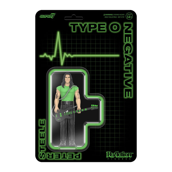 SUPER7 Type O Negative Reaction Figures Wave 01 - Peter Steele Action Figure