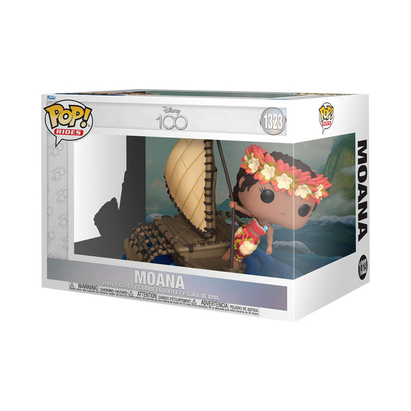 Funko Pop! Ride Super Deluxe: Disney 100 - Moana - (finale) - Collectable Vinyl Figure - Gift Idea - Official Merchandise - Toys for Kids & Adults - Movies Fans - Model Figure for Collectors