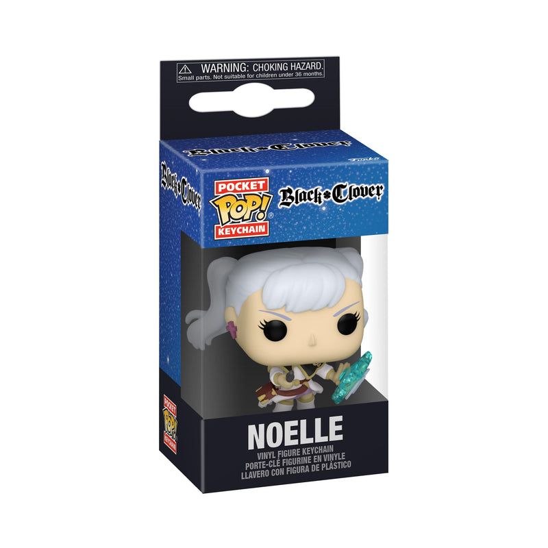 Funko POP! Keychain: Black Clover - Noelle Novelty Keyring - Collectable Mini Figure - Stocking Filler - Gift Idea - Official Merchandise - Anime Fans - Backpack Decor