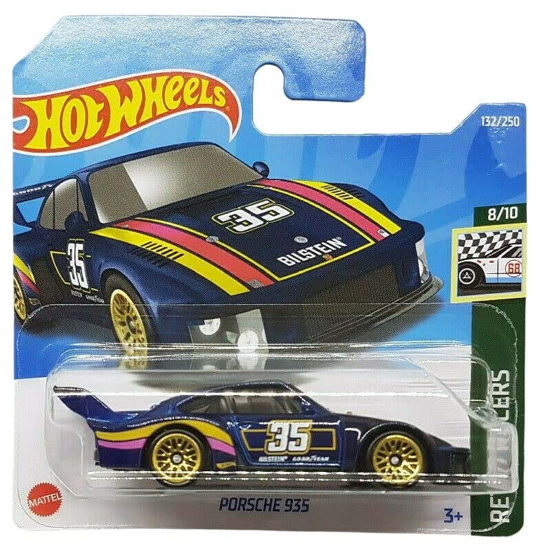 Hot Wheels - Porsche 935 - Retro Racers 8/10 - HCT96 - Short Card - Bilstein - Good Year - Mattel 2022