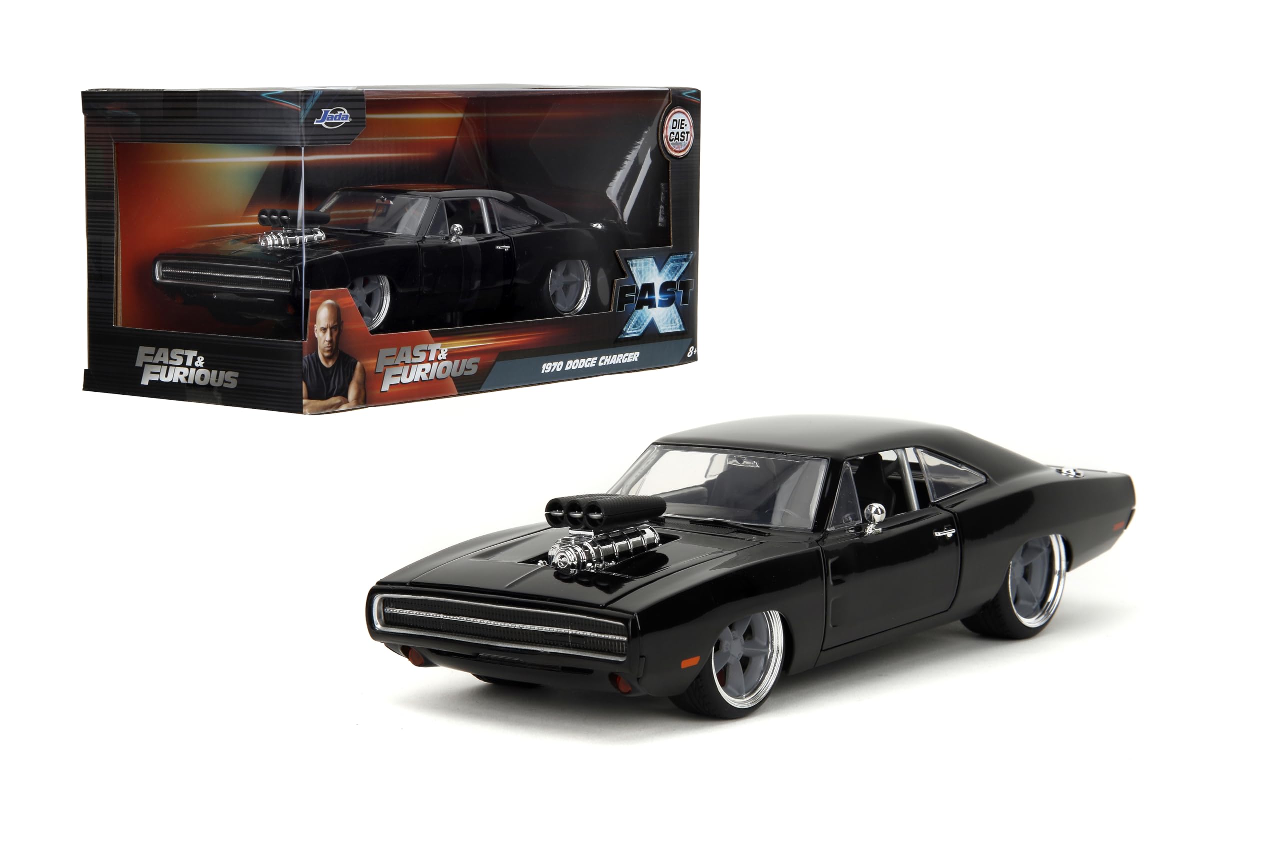 Jada Toys Fast & Furious Fast X 1:24 1970 Dodge Charger Die-Cast Car