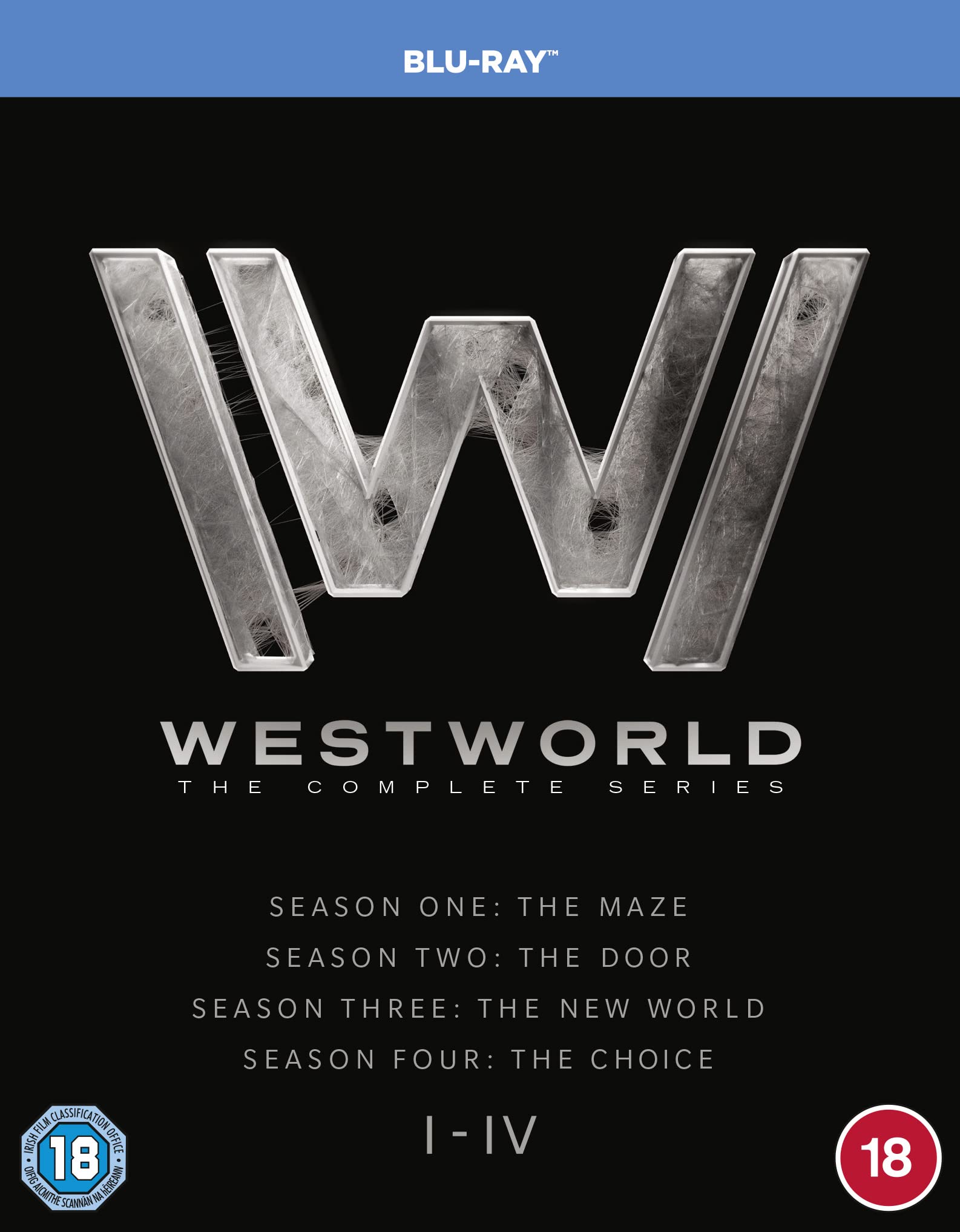 Westworld: The Complete Series [Blu-ray] [2022] [2023] [Region Free]