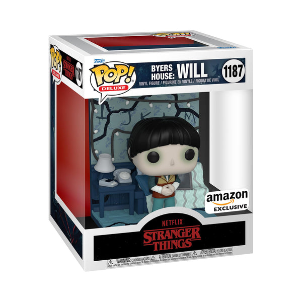 Funko POP! Deluxe: Stranger Things Build A Scene - Will Byers - Amazon Exclusive - Collectable Vinyl Figure - Gift Idea - Official Merchandise - Toys for Kids & Adults - TV Fans