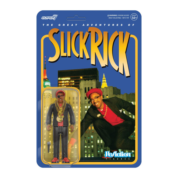 SUPER7 The Great Adventures of Slick Rick Reaction Figure